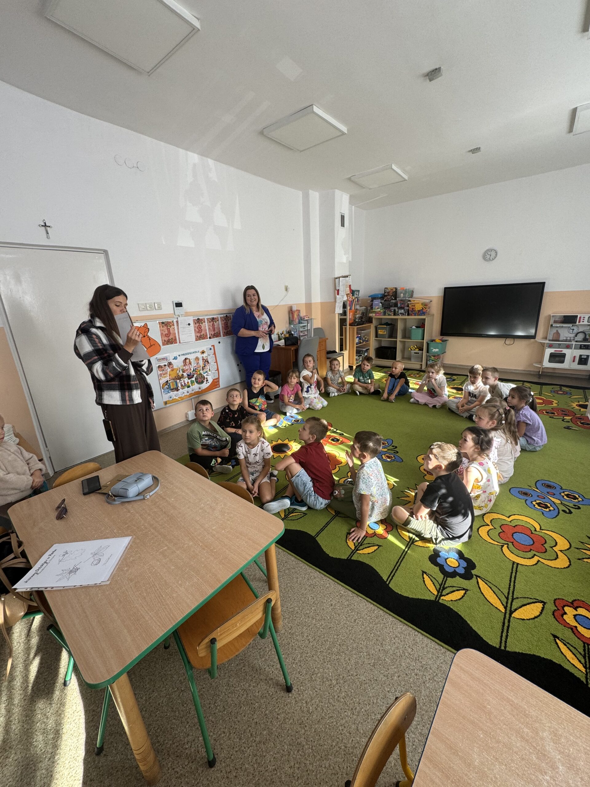 Warsztaty "Jesienny Detektyw" z przedszkolakami z Publicznego Przedszkola Publicznego w Ząbkowicach Śląskich!